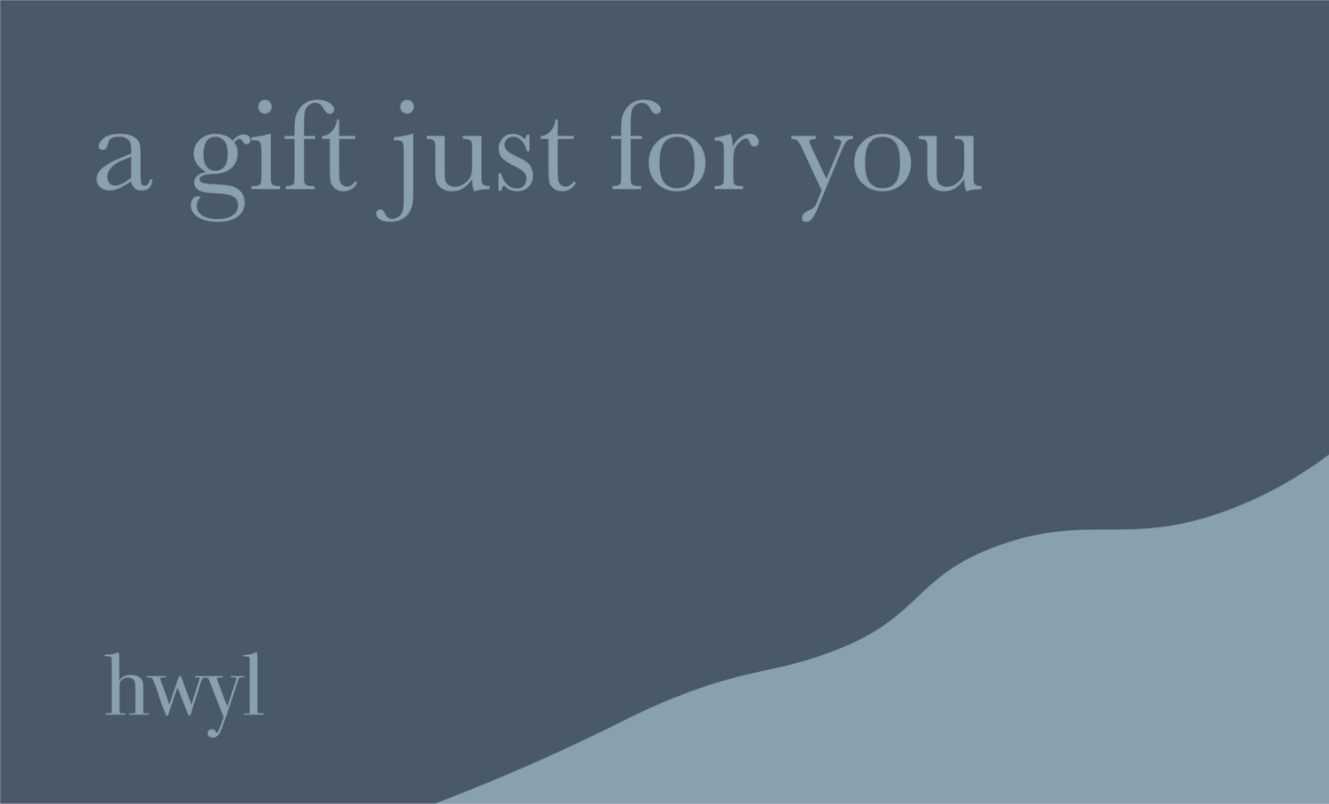 Gift card