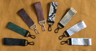 Leather Key Ring Clasp