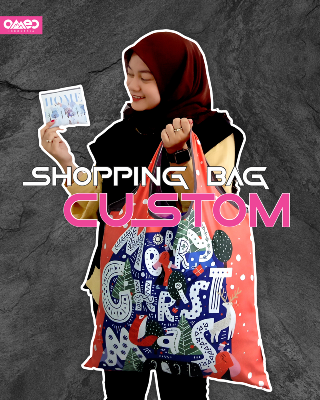 Tas Belanja Lipat / Shopping Bag CUSTOM
