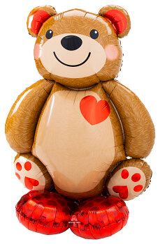 Big Cuddly Teddy Airloonz, 48" tall
