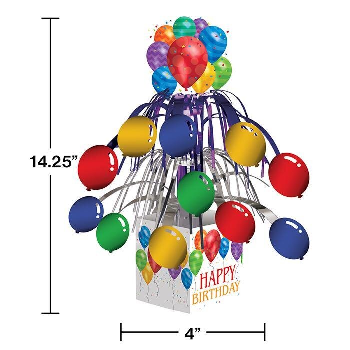 Balloon Blast Cascade Centerpiece