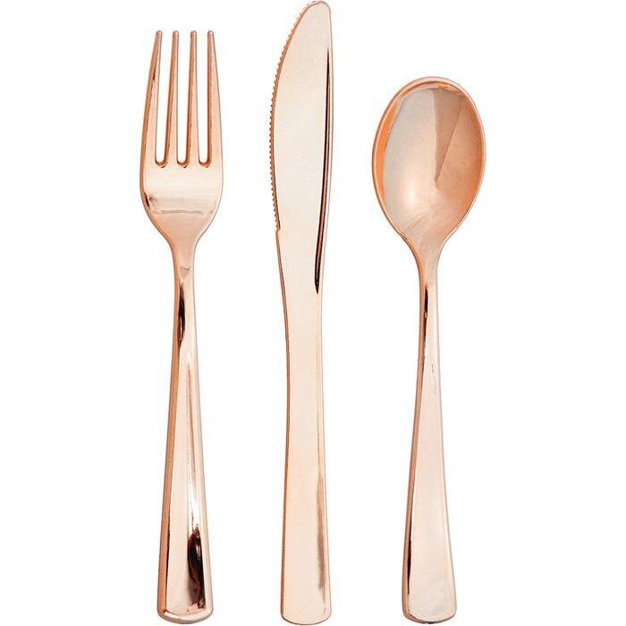 Sensations 24 piece Cutlery Set - Rose Gold or Silver