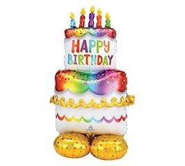 Happy Birthday AirLoonz 53" tall