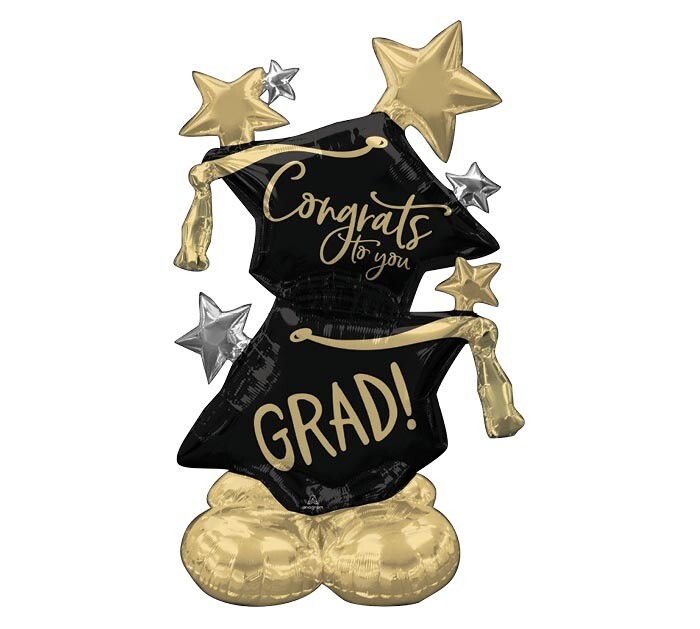 Congrats Grad AirLoonz 51" tall