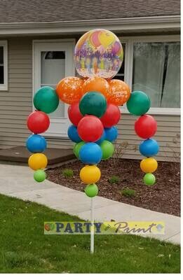 Balloon Yard Poles