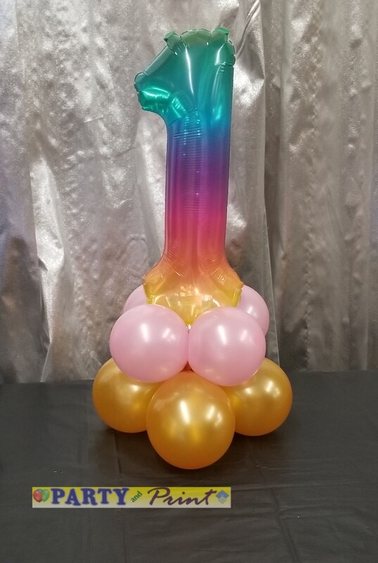 14" Number Centerpiece