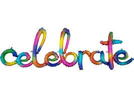 Celebrate Air Fill Balloon Decoration