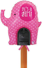 It's a Girl! Mailbox Balloon