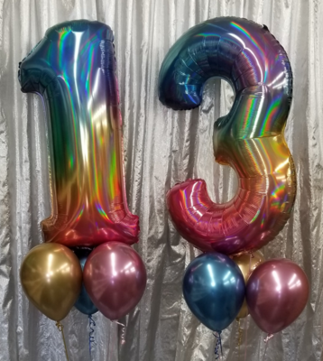 40 Inch Numbers