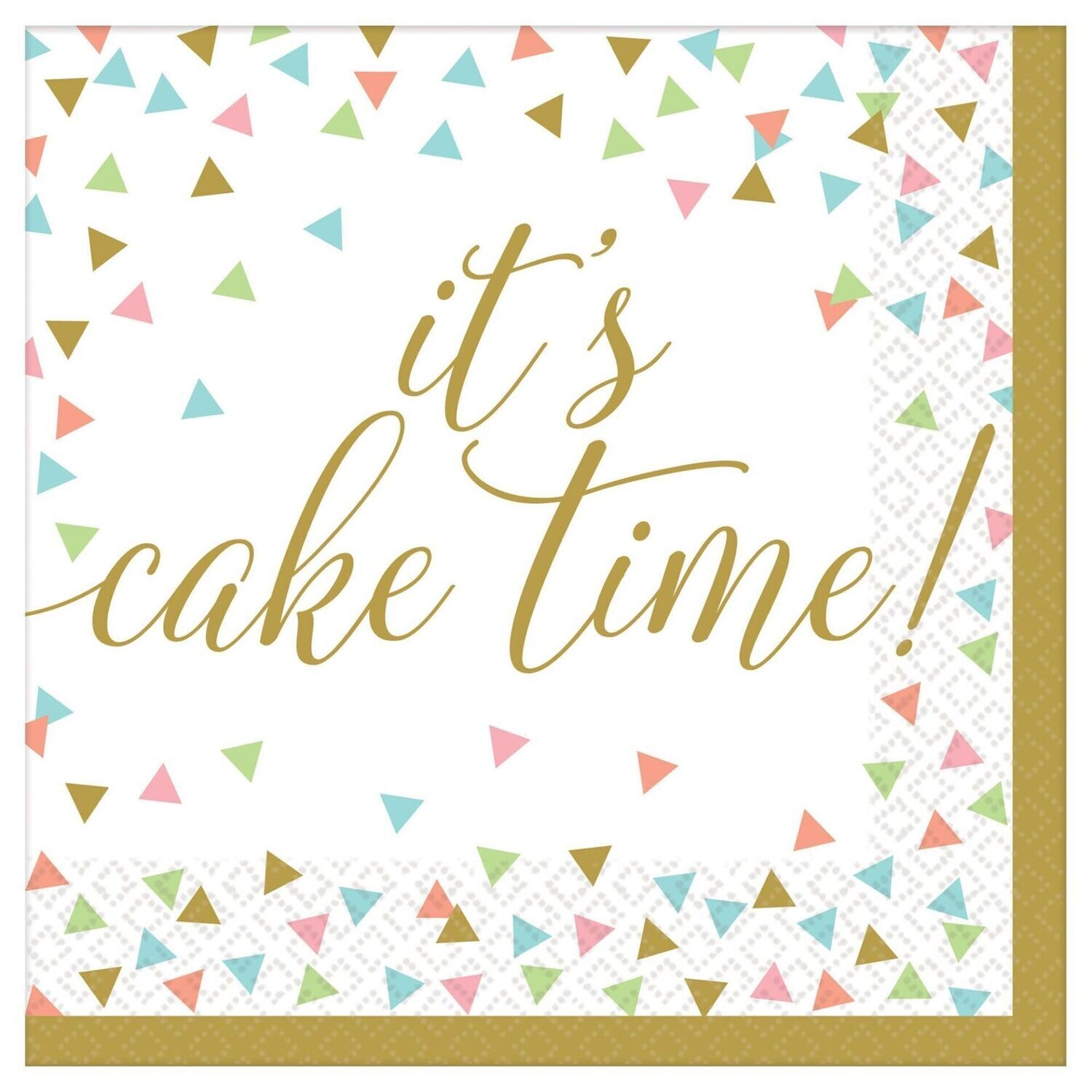 Confetti Fun Birthday Set, Available Products: Luncheon Napkins (36 ct)