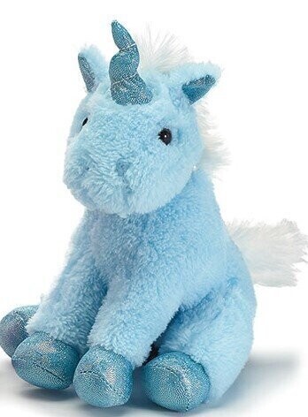 Plush Animals - Click to see all options, Plush toy options: Blue Unicorn