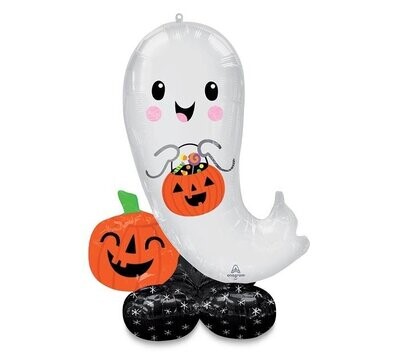 Halloween Ghost Airloonz 53" tall
