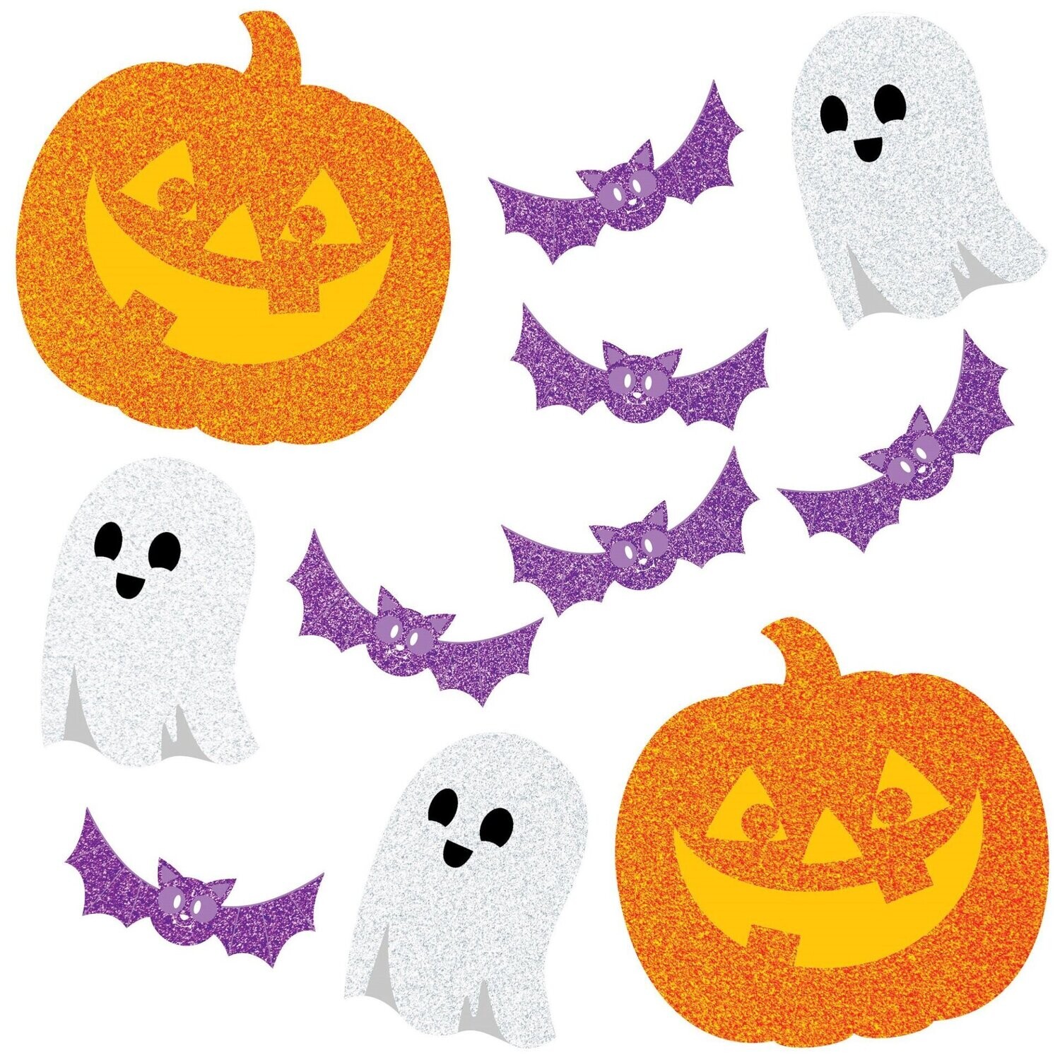 Halloween Glitter Cutouts