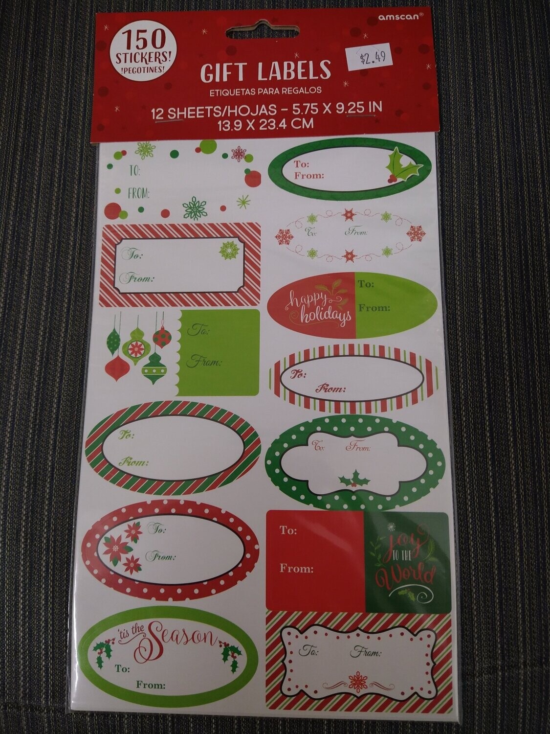 Christmas Gift Labels