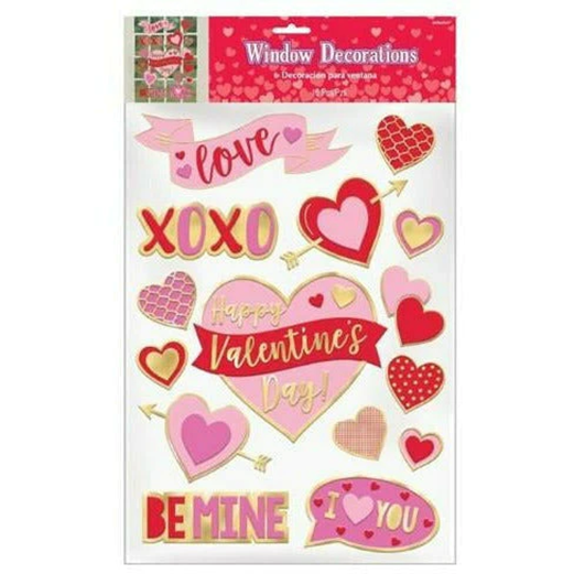 Valentine Window Decorations