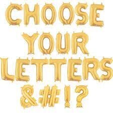 Custom Balloon Banner Starting at $9.00