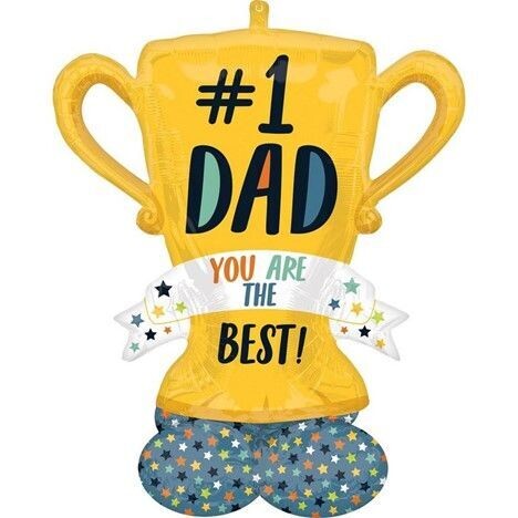 #1 Dad You are the Best!  43" tall