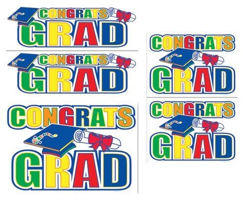 Congrats Grad Auto-Clings