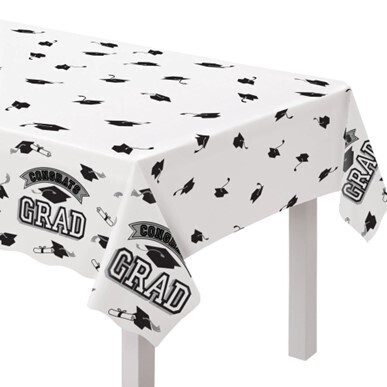 True School Graduation Plastic Table Cover