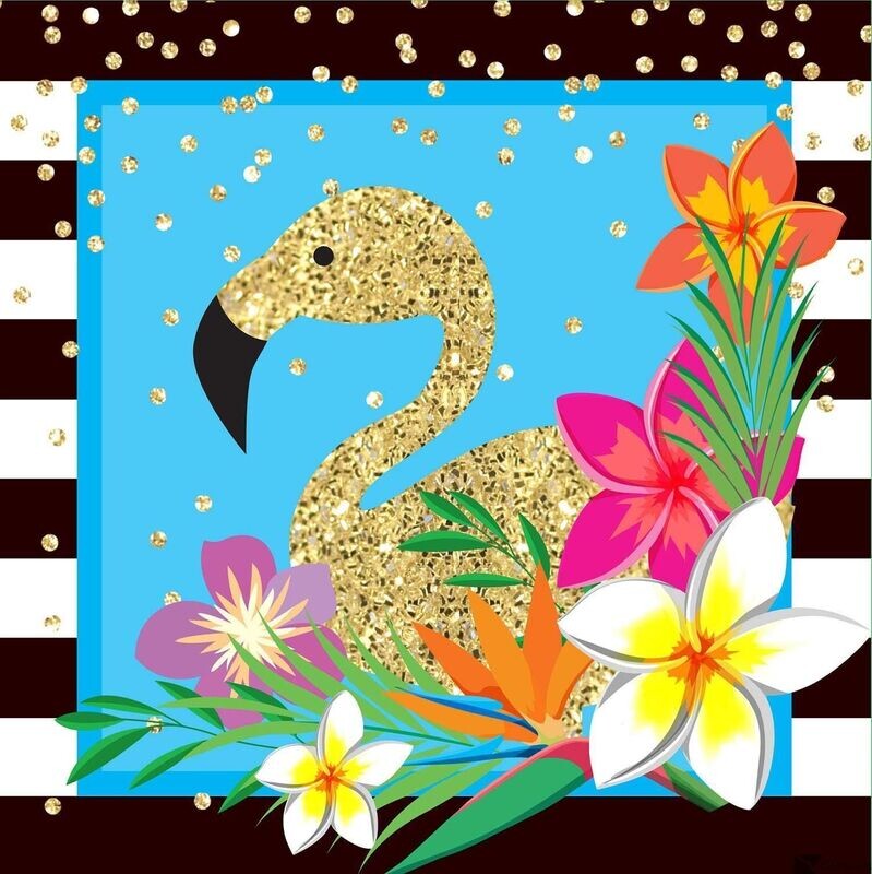Flamingo Summer Tableware