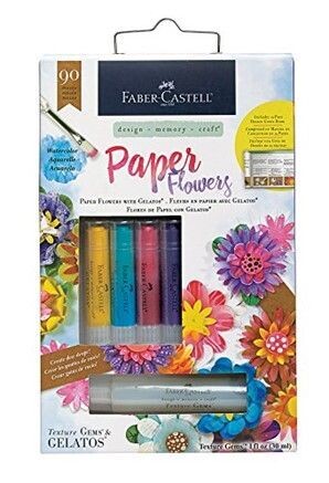 Gelatos by Faber-Castell, Paper Flowers
