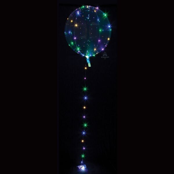Clear Balloon with LED Lights