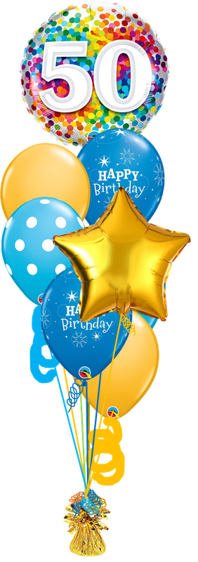 Sizzler Milestone Birthday Bouquet