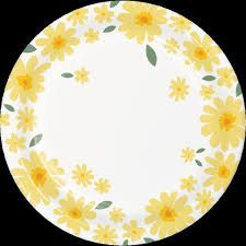 Sweet Daisy Tableware, Options: 7 inch Dessert Plate (8 ct.)