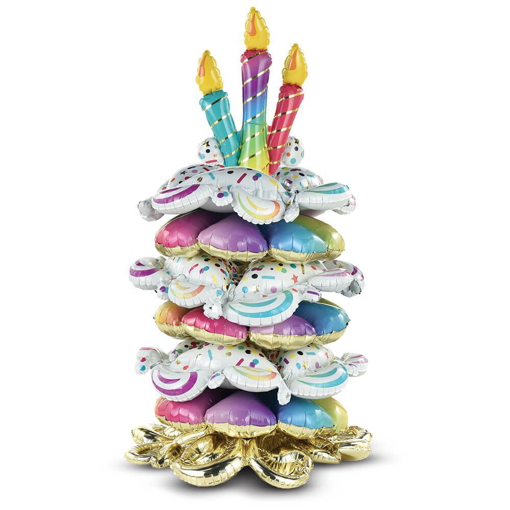 Birthday Cake Stacker 45" all