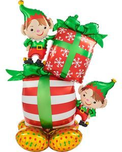 Christmas Elves AirLoonz 53" tall