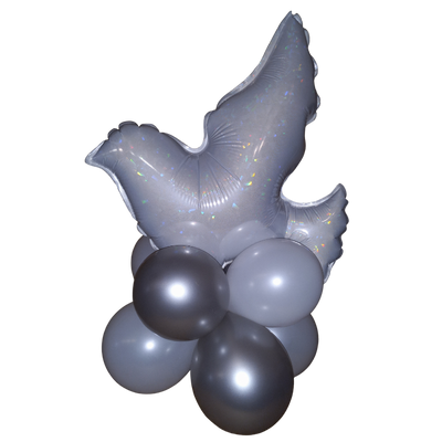 Religious Balloon Centerpiece with small  Balloon