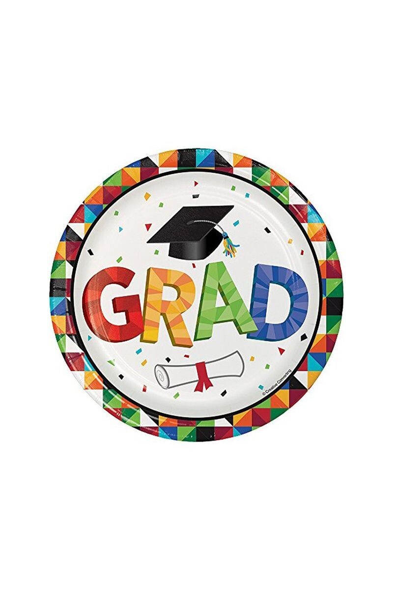 Congrats Grad Plates and Napkins