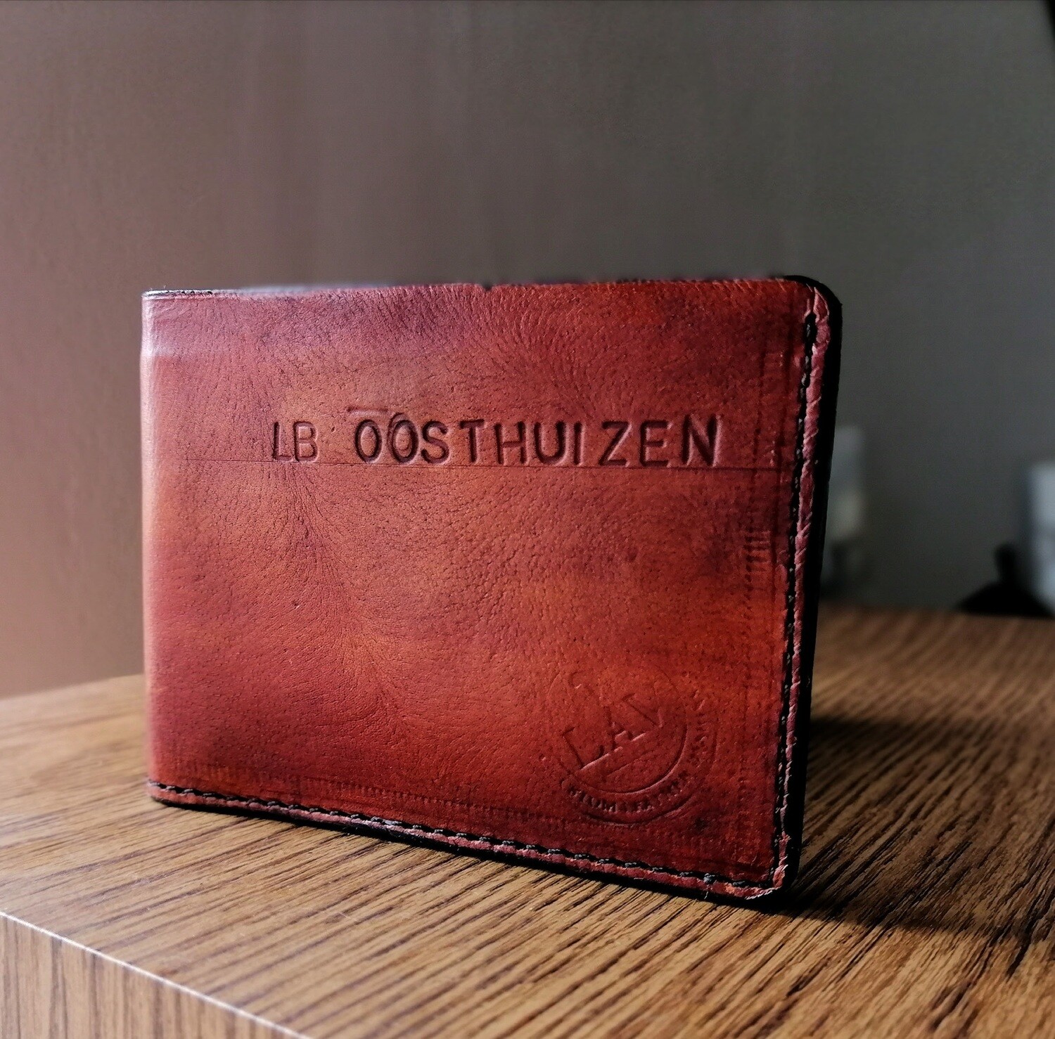 Mens customized Leather Wallet