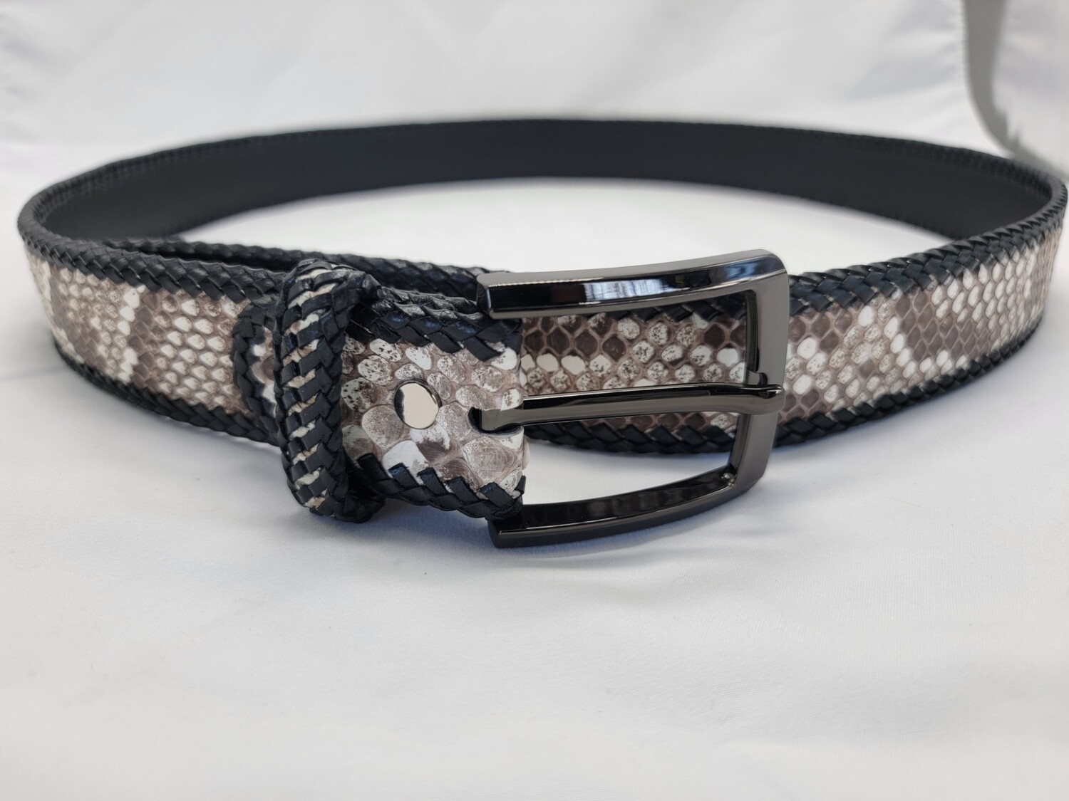 00s fuga python leather belt buckle ベルト