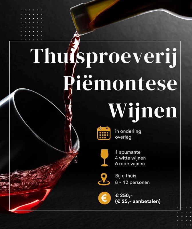 Wijnproeverij THUIS