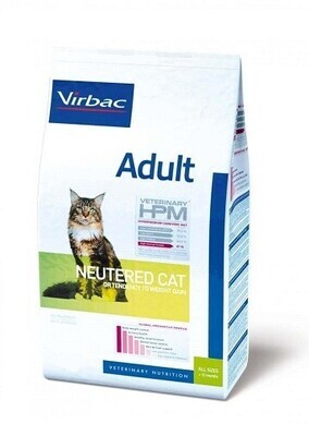 Virbac HPM Cat Adult Neutered Kaķu Barība 400g - 12kg