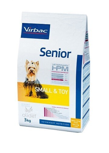 Virbac HPM Dog Senior Small&Toy suņu barība 1.5kg - 7kg