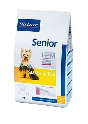 Virbac HPM Dog Senior Small&Toy suņu barība 1.5kg - 7kg