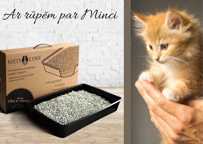 "Kitty Time" tualete kaķiem