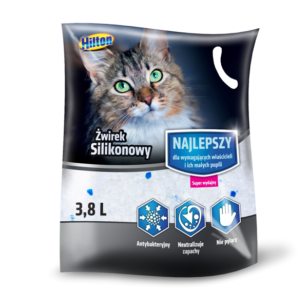 Silikona smiltis HILTON  LITER 3.8L KAĶIEM