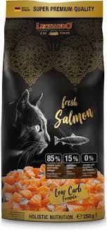 Leonardo Fresh Salmon sausā barība ar lasi 250g