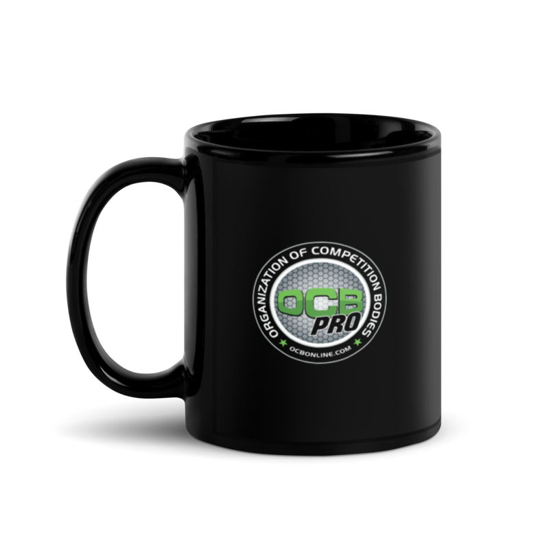 11oz Black Coffee Mug