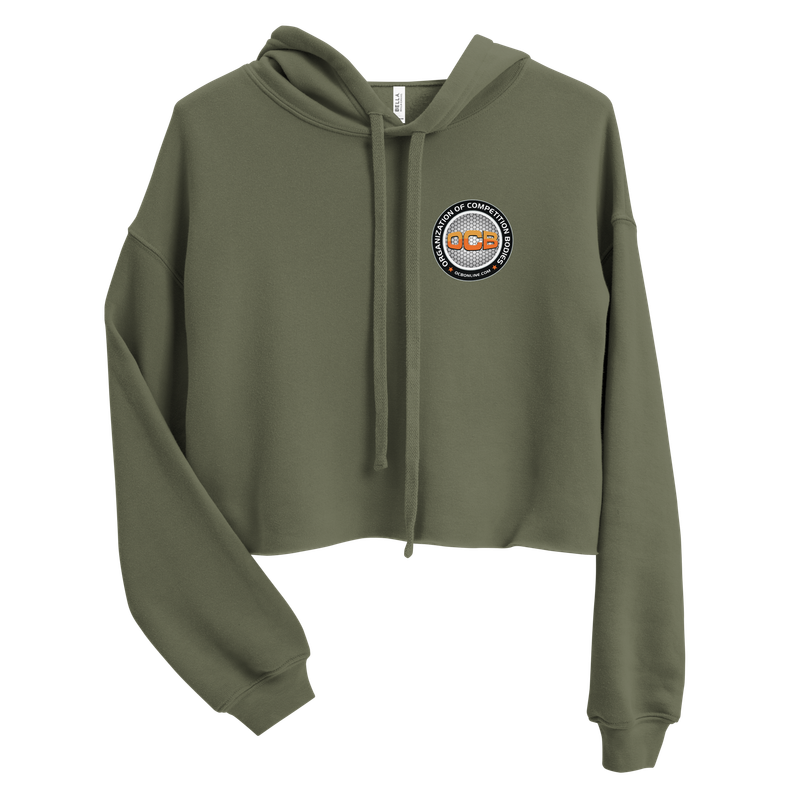  Cropped Pullover Hoodie