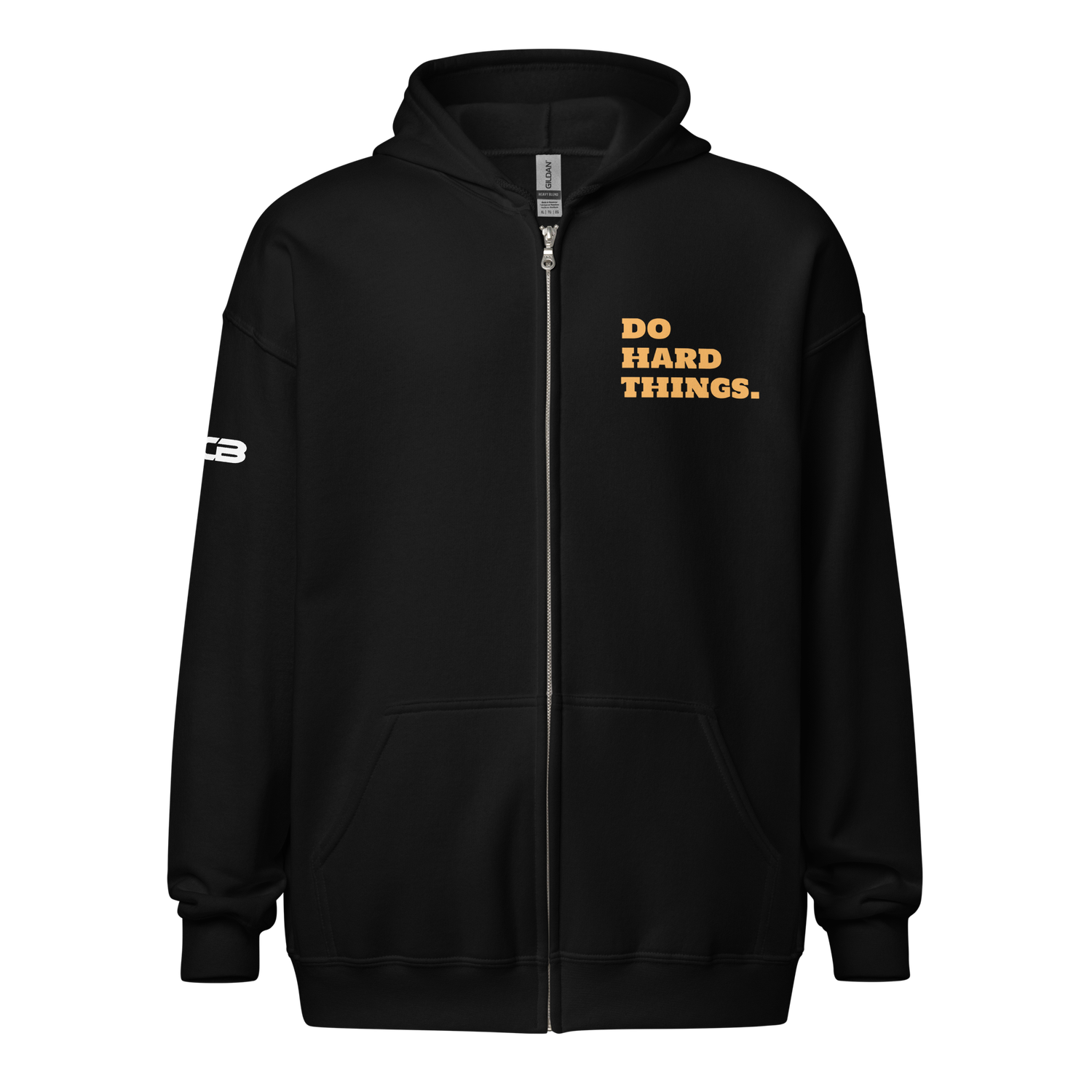 Do Hard Things Unisex Zipper Hoodie