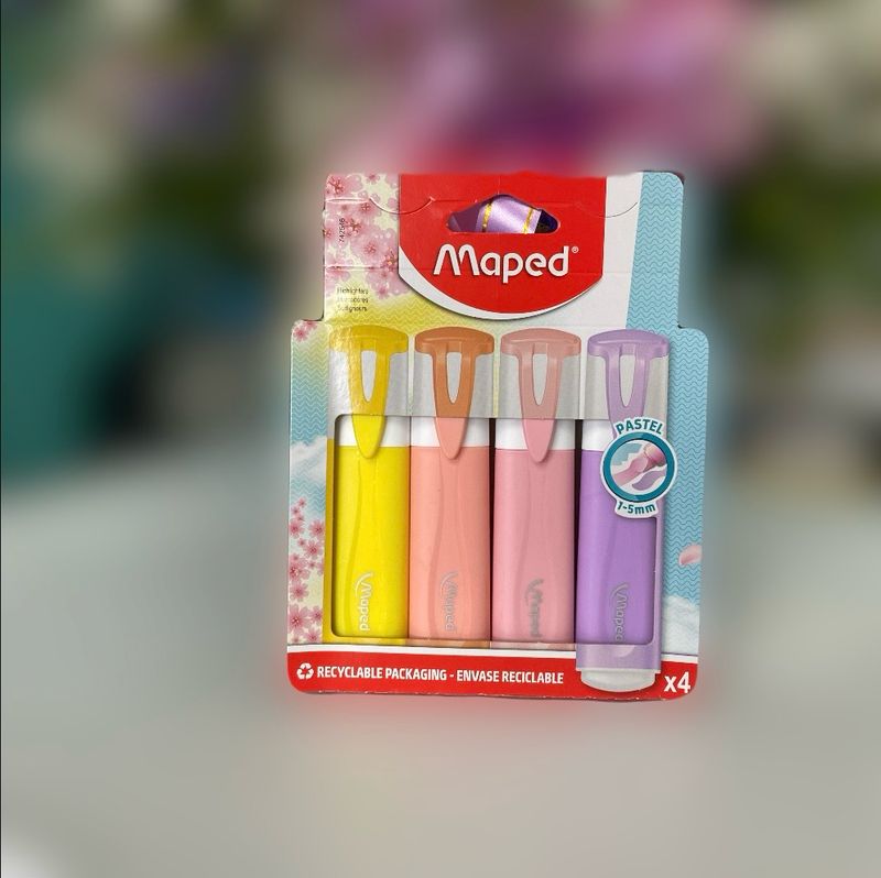 Maped Pastel Highlighter Sets