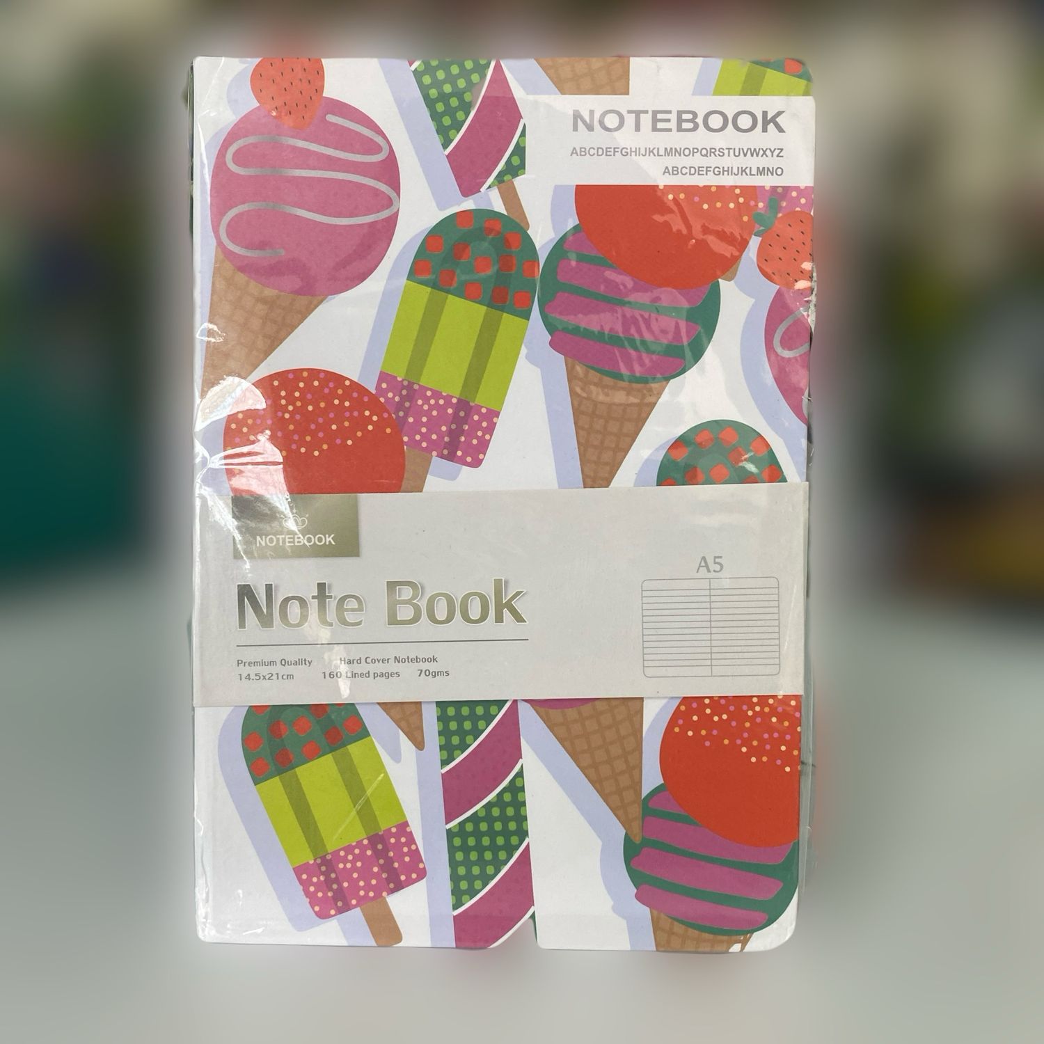 Ice Cream Notebook