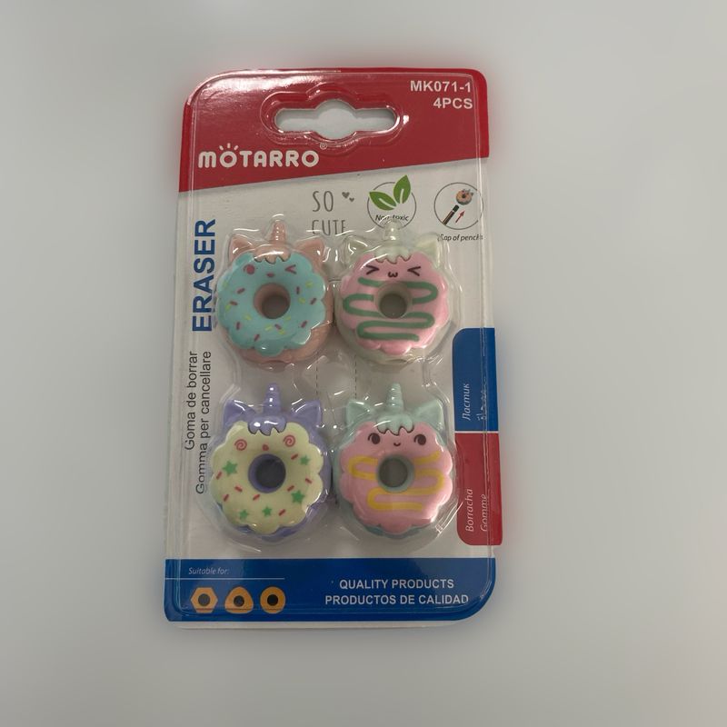 Donut Eraser Set