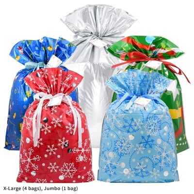 52-Piece Gift Bag Set (26 Gift Bags and 26 Gift Tags)
