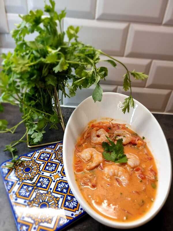 Ceviche de crevettes