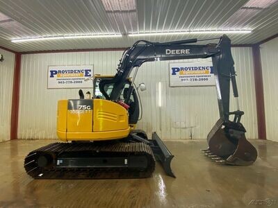 2020 John Deere 75G Track Excavator With Cab 25TON